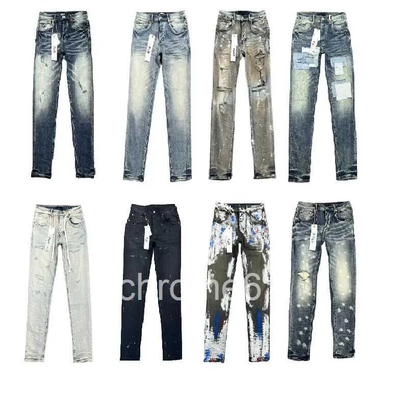 Denim-Hosen Herren-Jeans Designer-Motorrad-Stil Hosen Männer Schwarz High-End-Qualität gerade lässige Jogginghose Designer Jogger Hose 845E