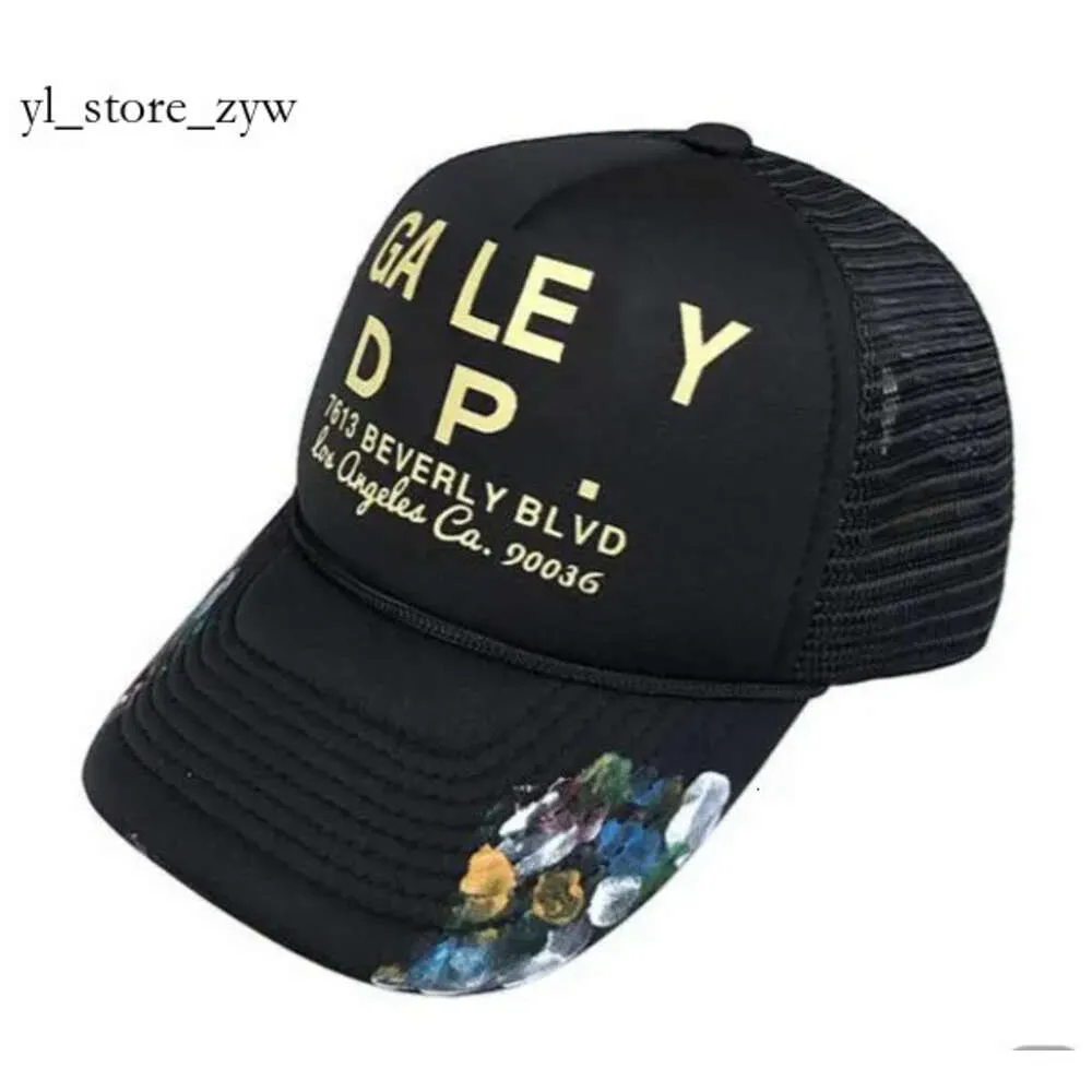 Gallerys Dept Designer Brand Ultime toppe ricamate Cappellini da baseball da uomo Gallerys Dept Cappello Berretto da baseball con visiera curva Dept Lettere di moda Gallery Cappello per uomo Stampa 459