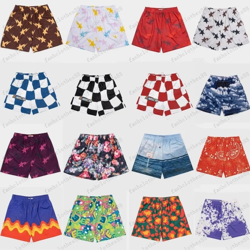 Nouveau Eric Mesh Natation Designer Emmanuels Short de basket-ball pour femmes Running Cloud Top Fiess Loose Football Sports Quarters