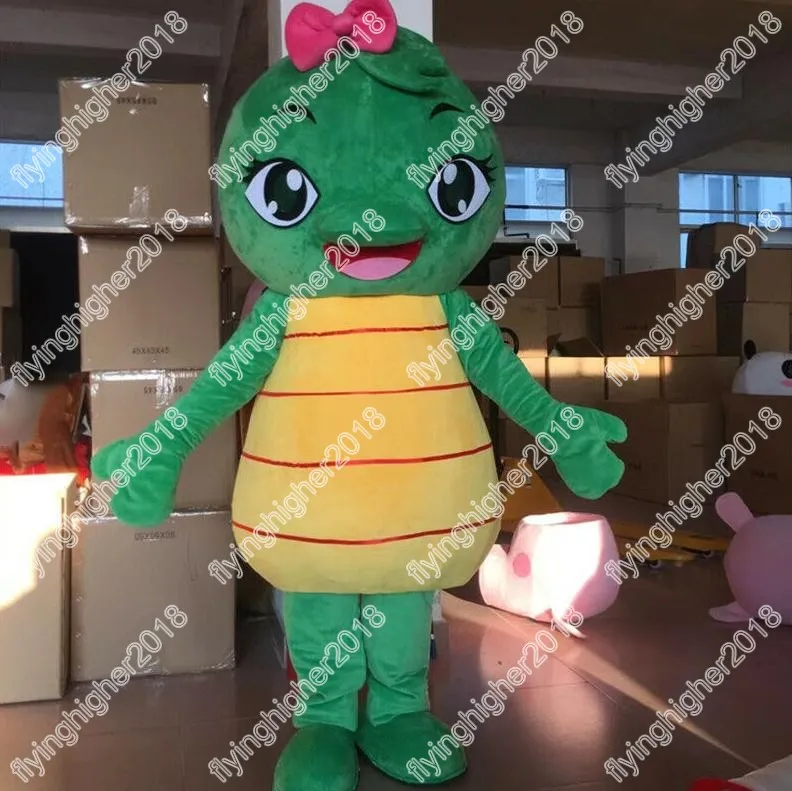 Hot Cute Turtle Mascot Costume Unisex Cartoon Anime theme character Carnival Men Women Dress Christmas Fancy Performance Party Dress