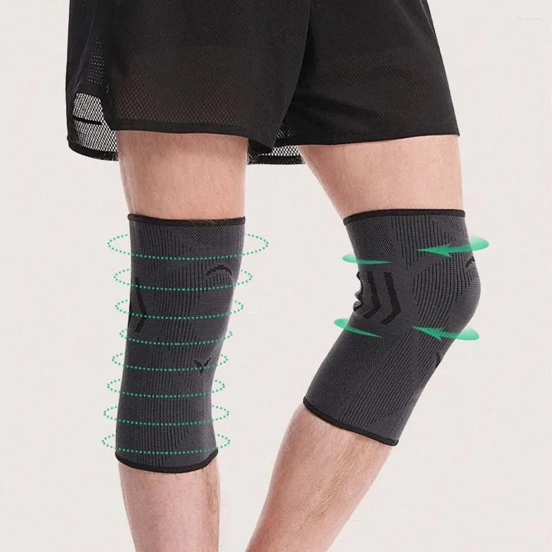 Genouillères, accessoires de Sport pour hommes, bretelles de protection, manchon de soutien, coussinet de Compression élastique