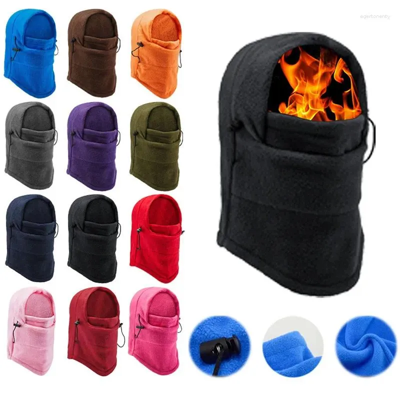 Береты, флисовая термобалаклава, зимняя теплая маска для верховой езды, уличные ветрозащитные лыжные шапки для женщин и мужчин, шапочки для лица