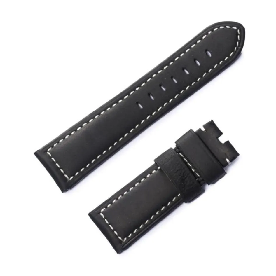 Watch Bands Reef Tiger RT Sport Watches Band For Men Black Brown Leather Strap With Buckle RGA3503 RGA35322475