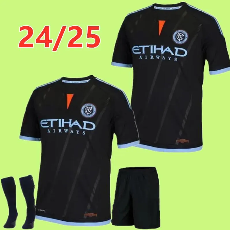 Adults and kids 24 25 New York City FC soccer jersey home away NYCFC 23 24 THIAGO MORALEZ Talles Magno Keaton fans player version football shirts 999