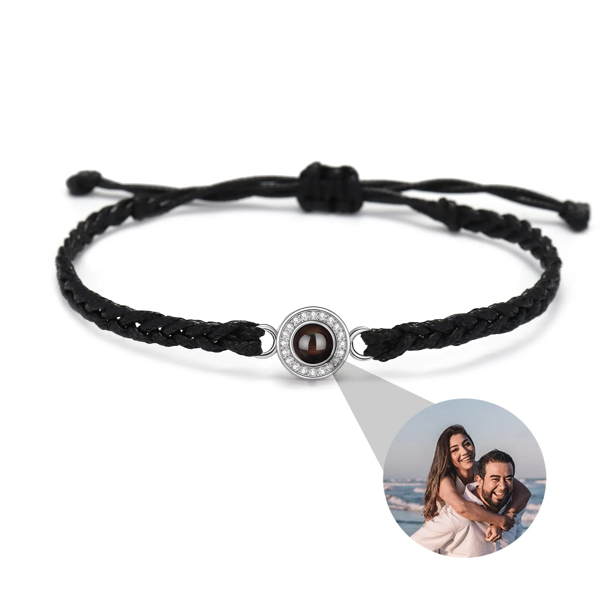 Bracciali Braccialetti personalizzati con foto all'interno,Bracciali per proiezioni personalizzati con foto,Bracciale con foto Immagine personalizzata,Gi commemorativo