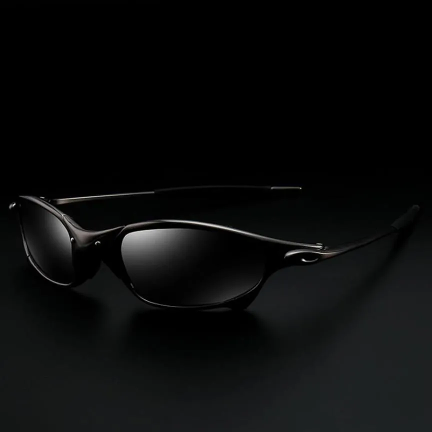 トップXmetal Juliet X Metal Sport WindProof Sunglassesドライバー偏光UV400高品質の男性と女性サングラスIRI202V274G