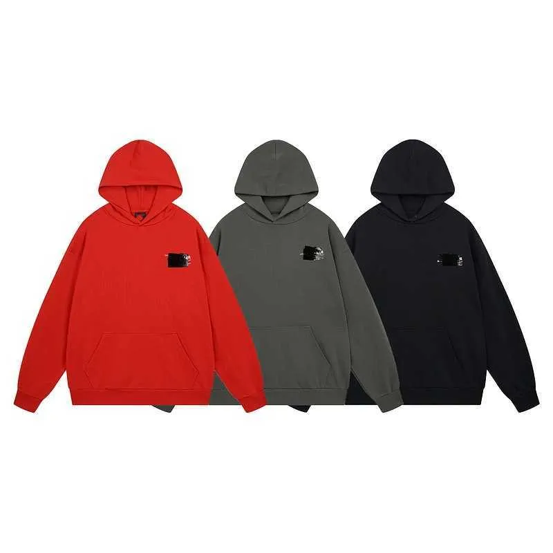 Sweats à capuche pour hommes Sweatshirts haute édition Paris b Family Pull Cola Wave Motif Lettre Broderie Bande Noire À Capuche et Haut Pour Femme