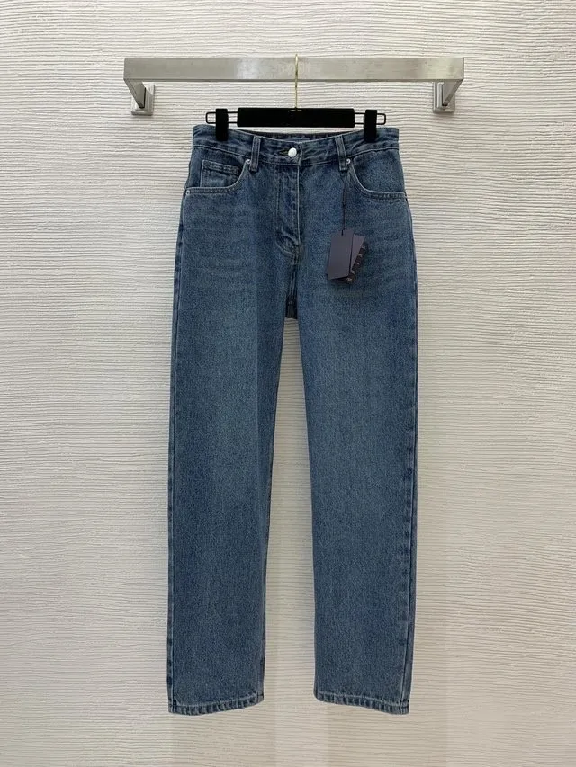 Jeans de styliste pour femmes, pantalons évasés à panneaux évasés de marque du même style, nouvelle collection printemps été 2024