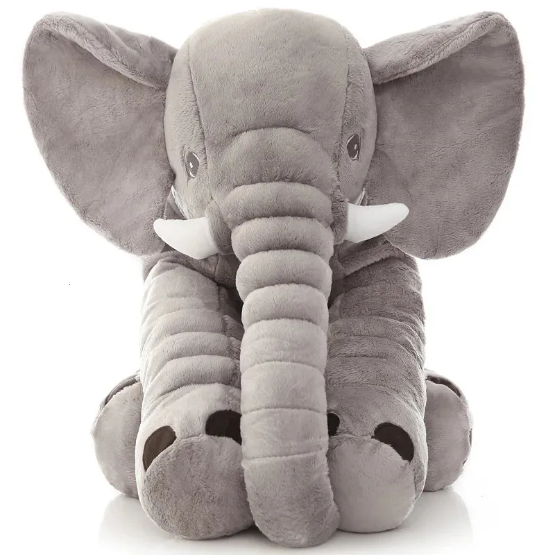 40/60 cm bébé dormir en peluche éléphant poupée peluche animal en peluche doux oreiller enfant jouet enfants chambre lit décoration jouet Gif 240124