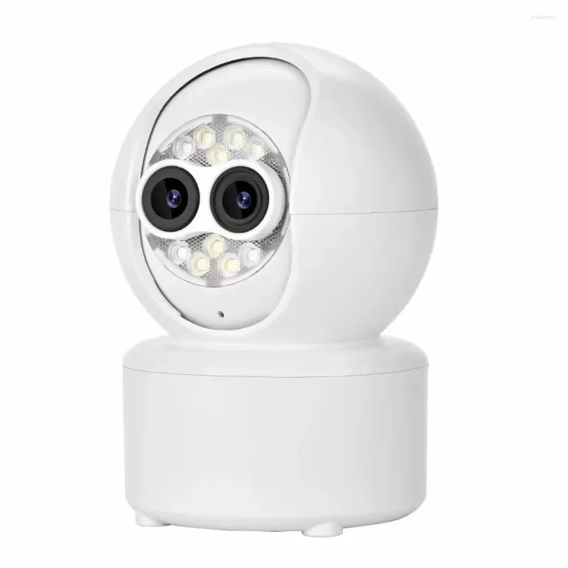 ICSEE APP Dual Lens Full Color PTZ IP Camera AI Humanoid Detection Home Security Alarm CCTV Baby Monitor