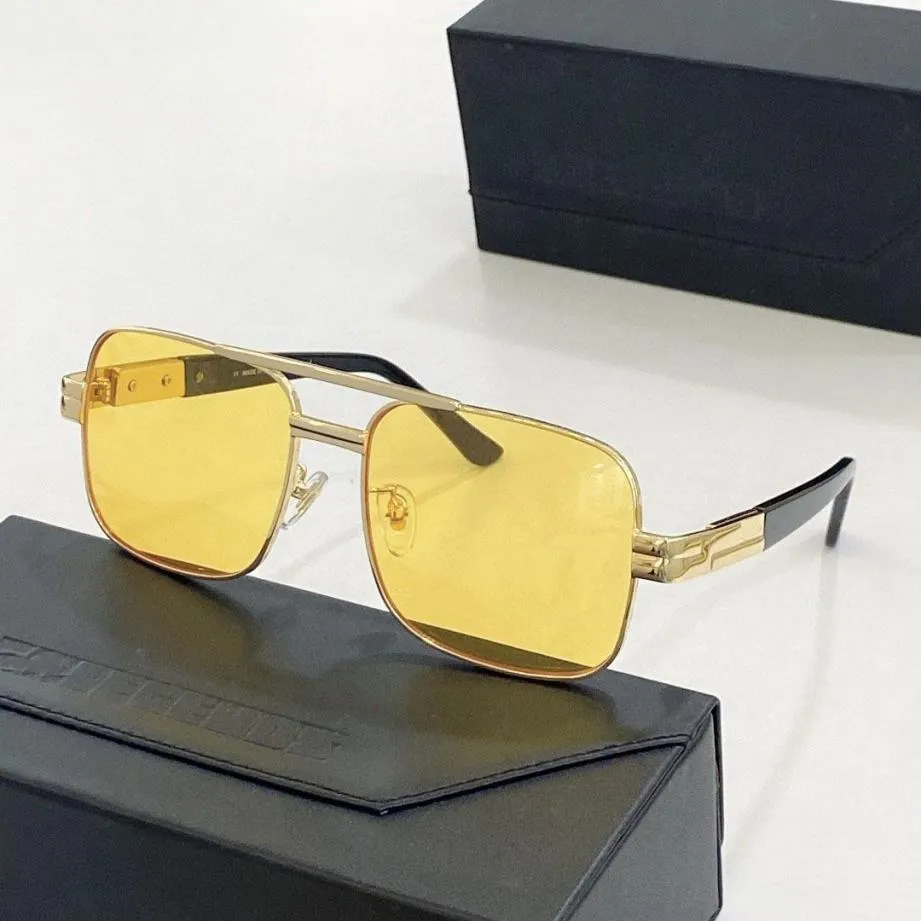 Caza 988 Top Luksusowe wysokiej jakości projektanta okularów przeciwsłonecznych dla mężczyzn Kobiety Nowy sprzedaż na całym świecie słynny pokaz mody włoska super marka Sun G2751