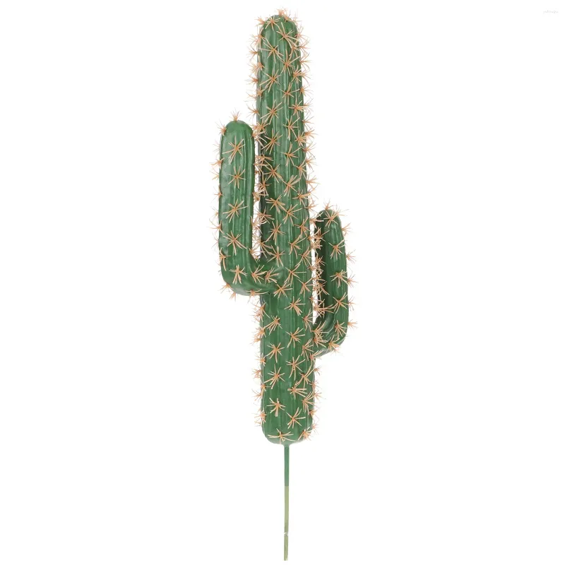 Fleurs décoratives plantes artificielles Cactus modèle paysage décor barbelé ornement simulé réaliste Figurine Banquet