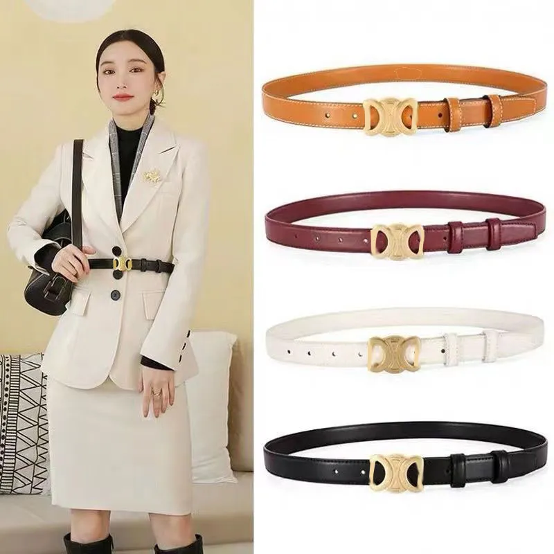 Bb-riem Mode Dames Celinnee Designer voor heren Dunne riem Stof Tailleband Koper Cintura Ceinture Designer Rustige riemen