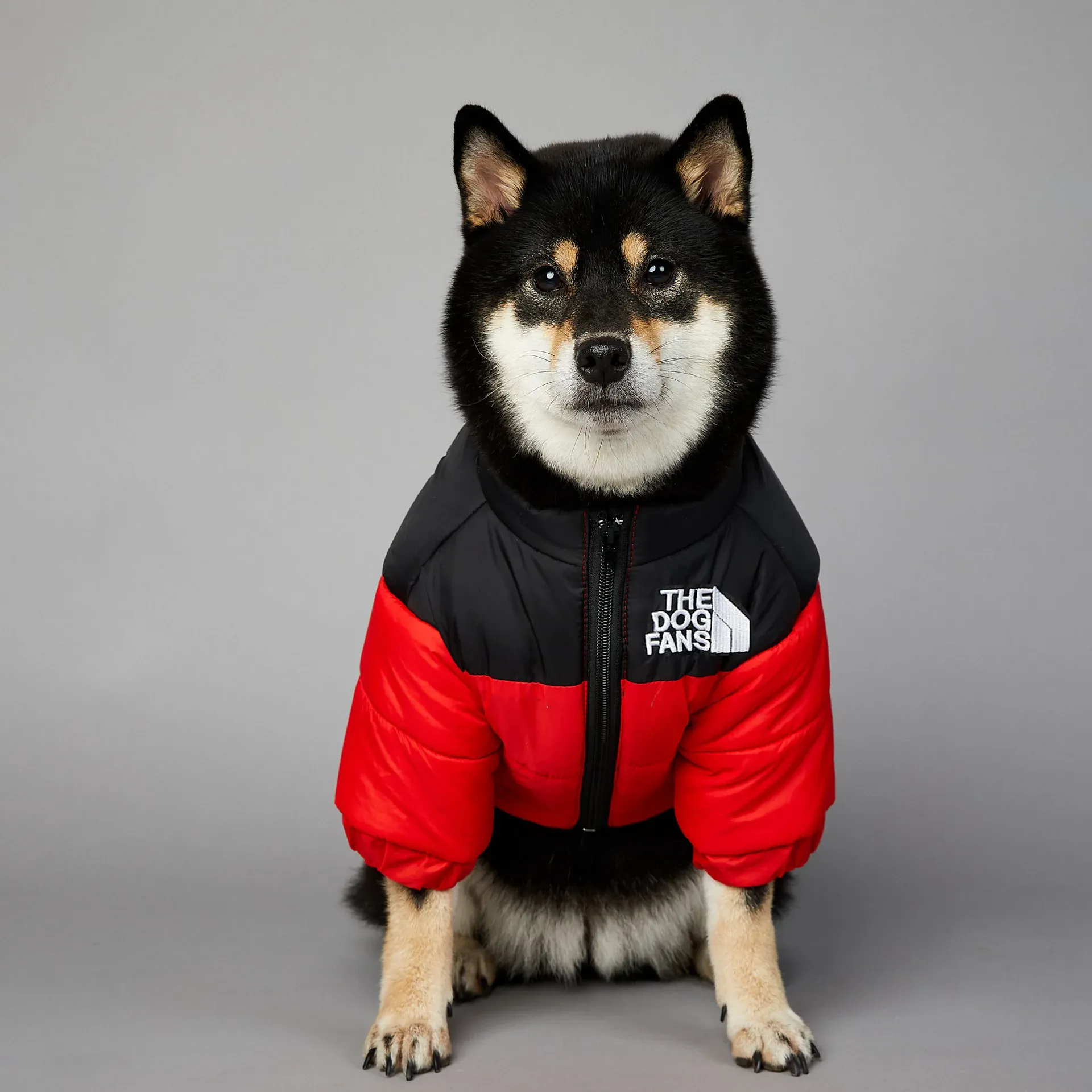 Jackets Small large dog warm dog jacket pure cotton cowhead terrier winter coat windproof coat clothing dog clothes big dog coat