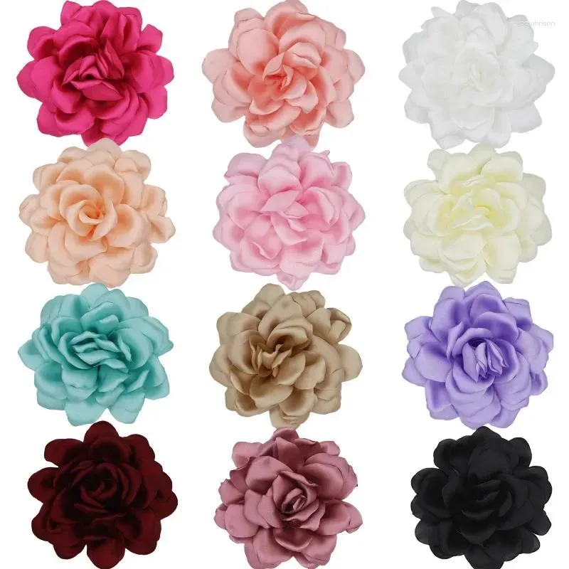 Broches en tissu fait à la main pour femmes, fleur d'art, mode élégante, costume, robe, Corsage, vêtements de fête, accessoires, Badges, cadeaux