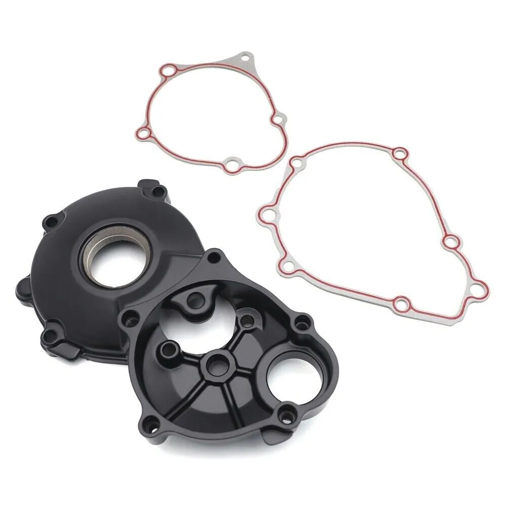 Pour Suzuki GSX-S1000 2017-2020 Black Engine Stator Cover Créque avec joint