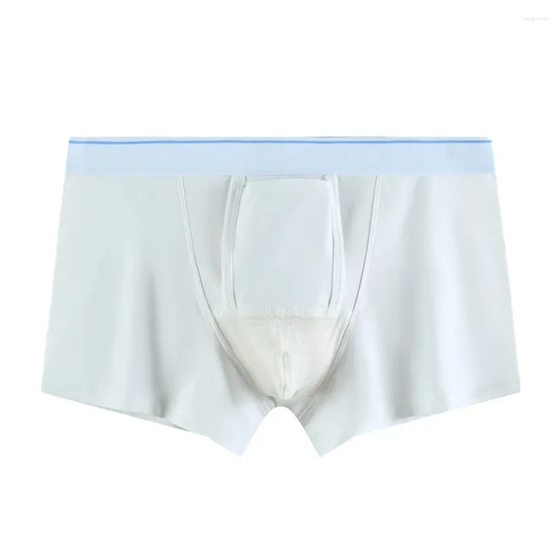 Unterhosen Männer Sexy U Convex Pouch Shorts Baumwolle Hautfreundlich Bequeme Boxershorts Atmungsaktive weiche Unterwäsche Einfarbige Höschen