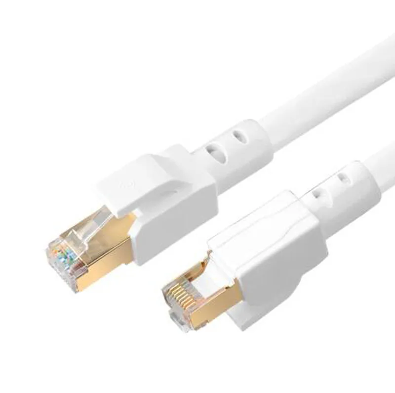 Cat 7 Ethernet Cable Cat7 Cat7E 10Gbps Hight Speed ​​Cables Internet Network RJ45 Guldpläterade anslutningar LAN Patch Cords för PC Lamtop Router 0,5m 1m 1,5m 2m 3m