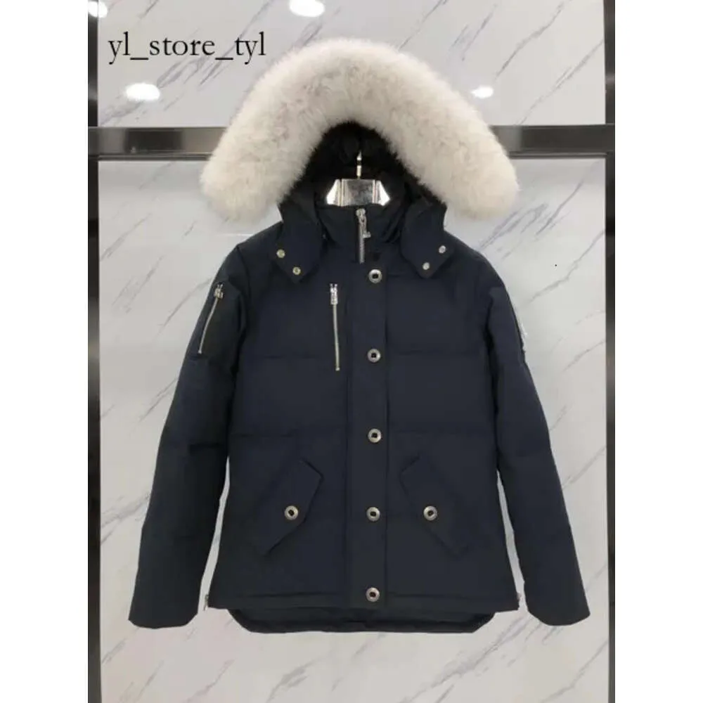 Mooses Knuckle Designer Dames Winter Verdikking Warm dons Moose White Fox Jacket Outdoor Casual Winddicht Herenjack Waterdicht Sneeuwbestendig Donsjack 480