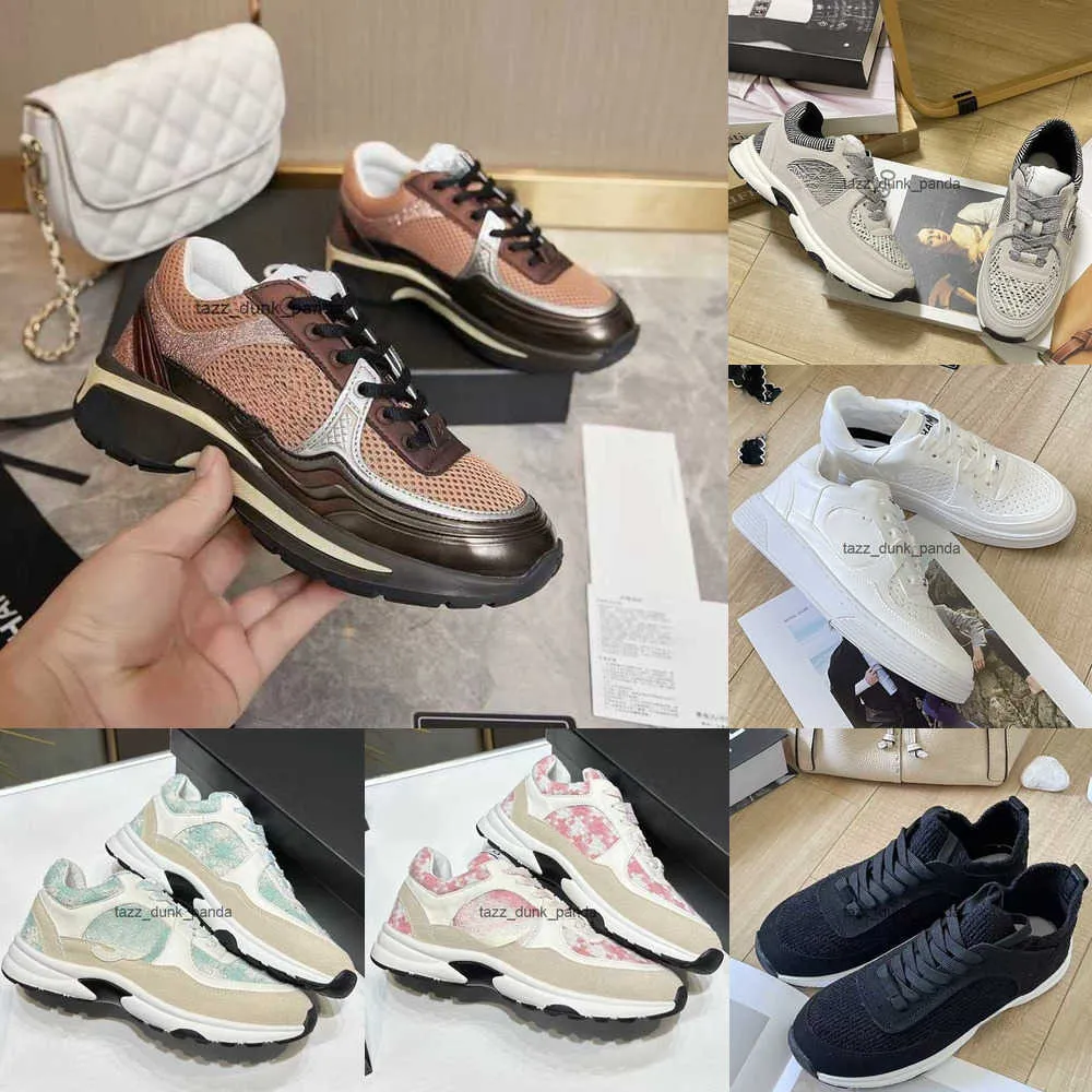 channel shoes Designer Luxury Womens Casual Outdoor running Shoes Reflective Sneakers Vintage Suede Leather and Men Trainers Fashion AA14