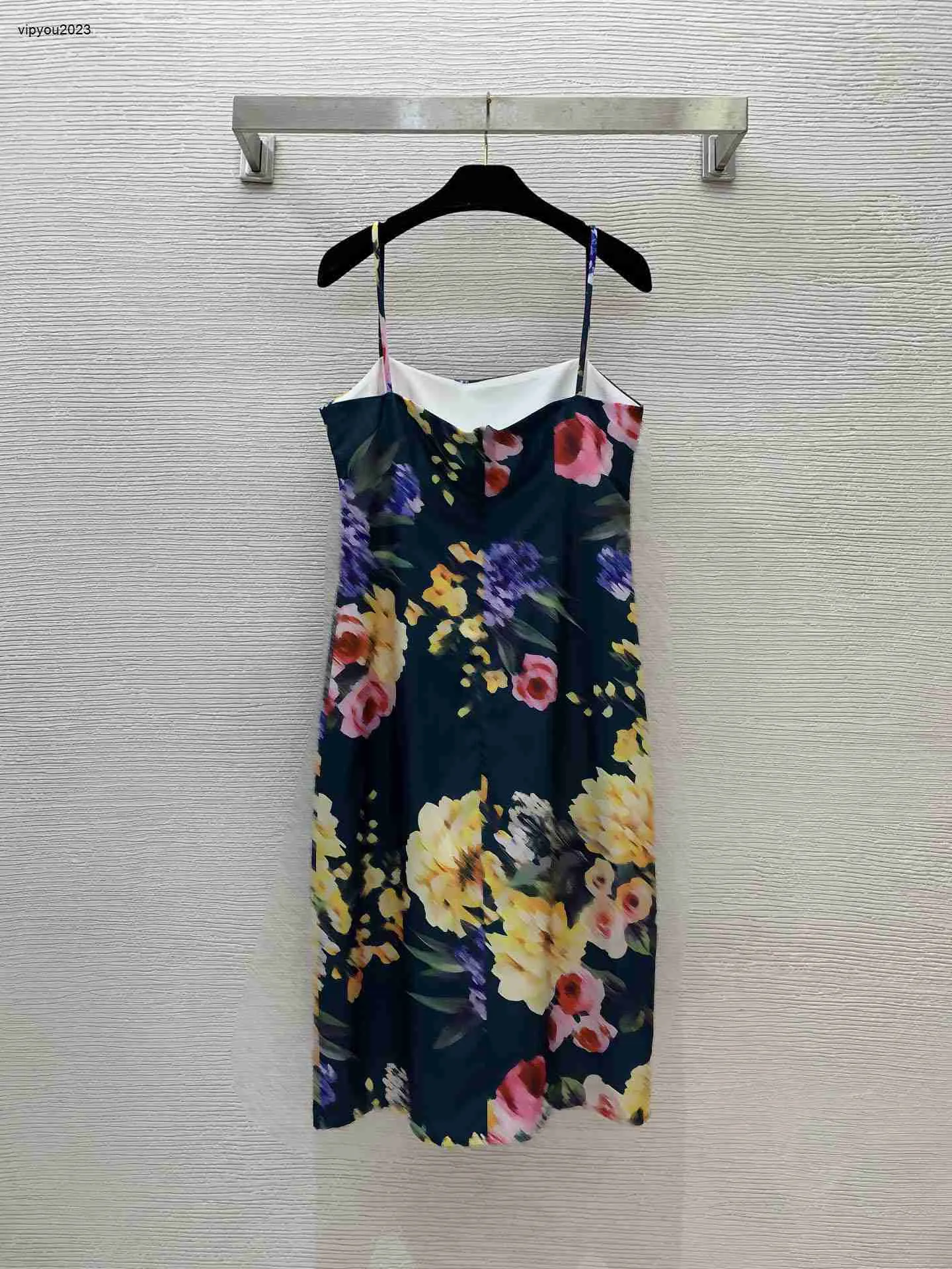 luxurious women designer clothing fashion Flower print slim bag hip top sling leisure and high quality dress Jan 29