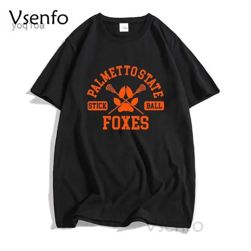 T-shirts voor heren Alles voor het spel Palmetto State Foxes Andrew Minyard T-shirt Heren Dames PSU Foxes Palmetto State University T-shirts Casual tops