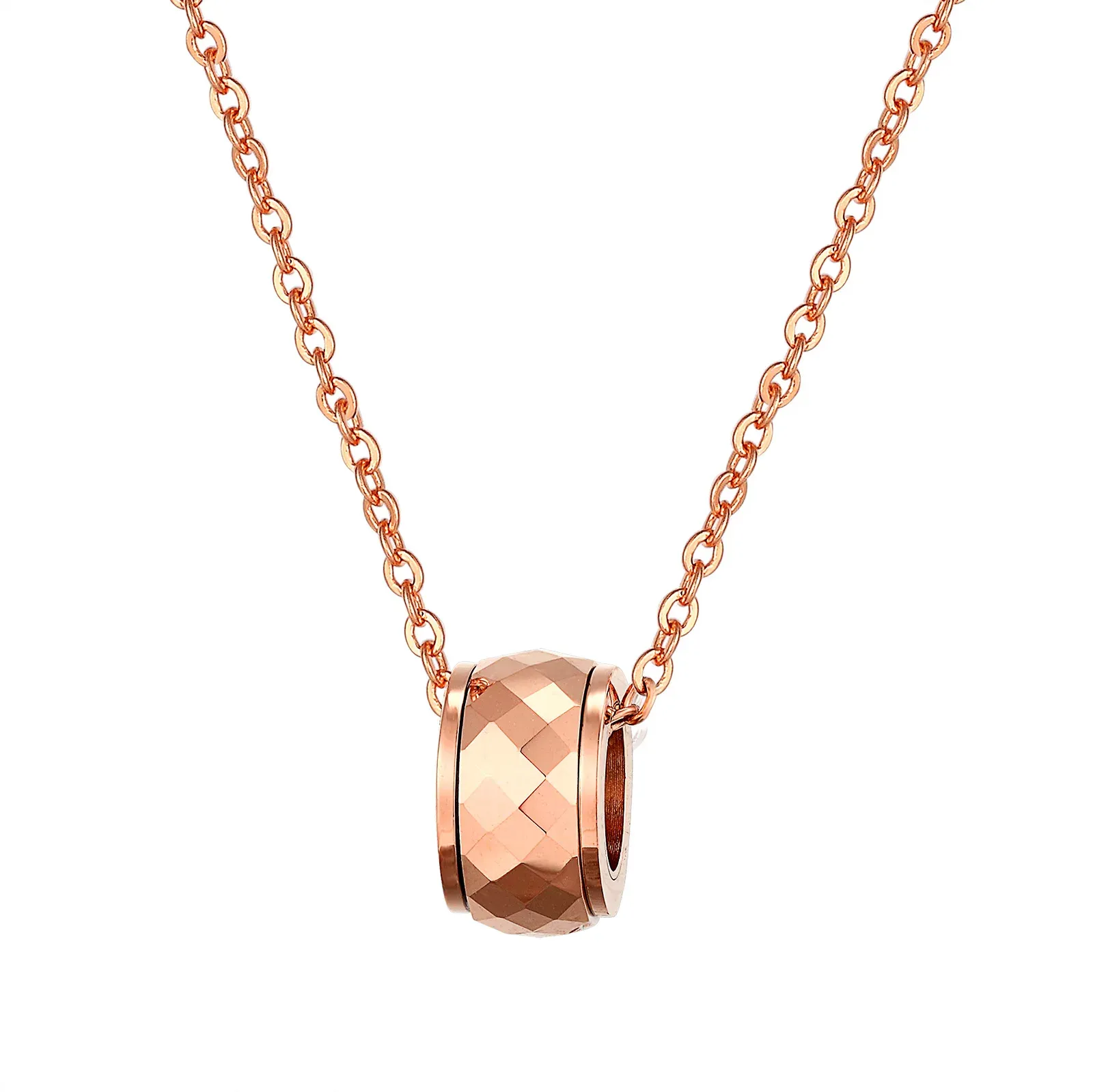 Halsband SN5 Rose Gold Pärlor Imiterade Pearl Heart Pendant Halsband för kvinnor Multi -skiktade chokerhalsband