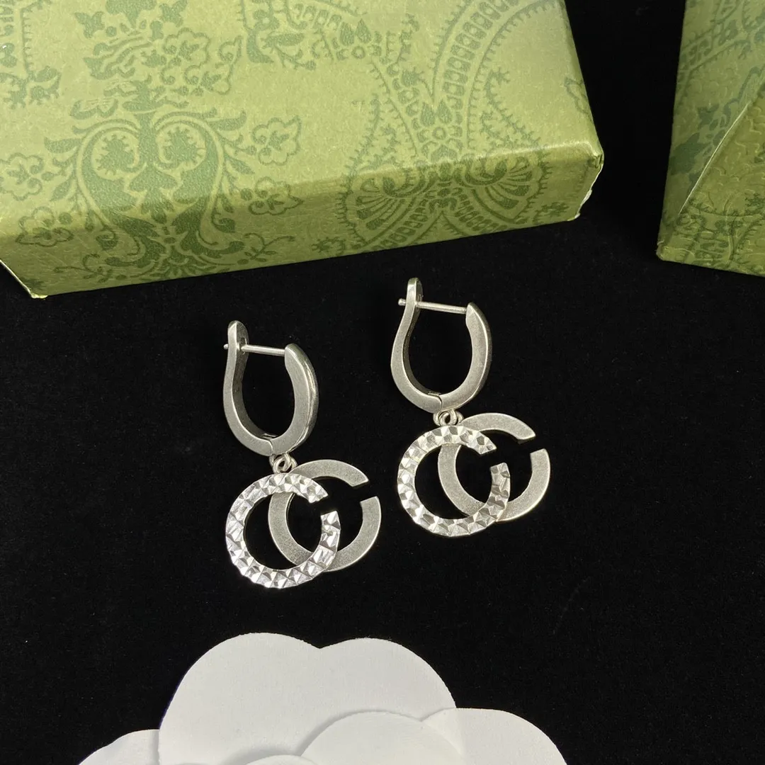 Boucles d'oreilles de luxe avec lettres personnalisées, Style classique, bijoux haut de gamme de haute qualité, cadeau de fête de mariage pour mariée