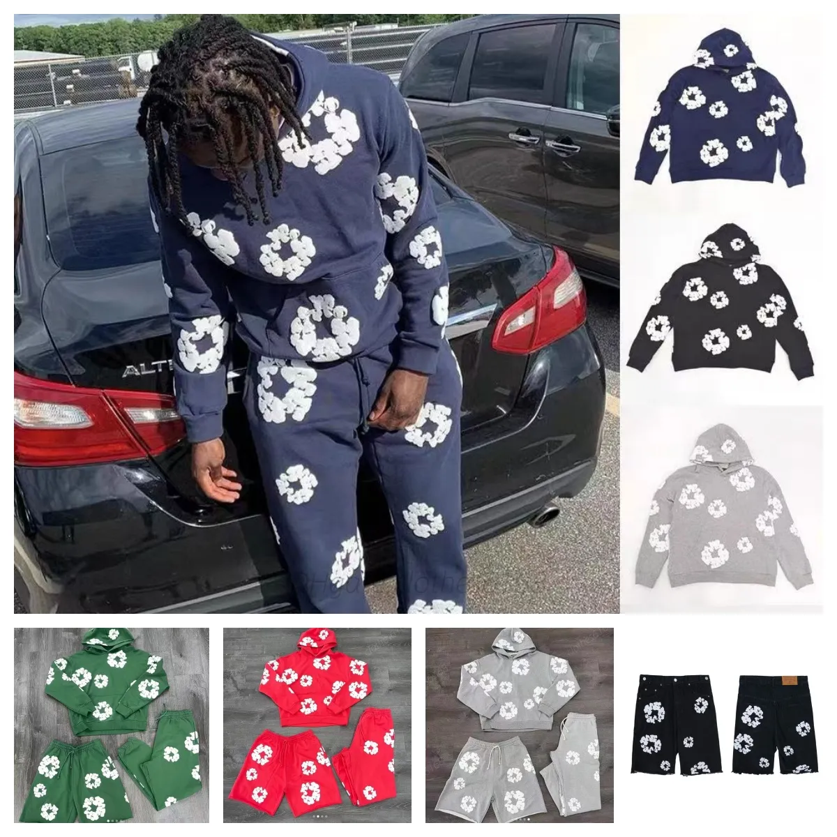 素晴らしい価格 DHgate.com:Mens Designer Denim Womens Sweatshirt, Hoodie Clothing