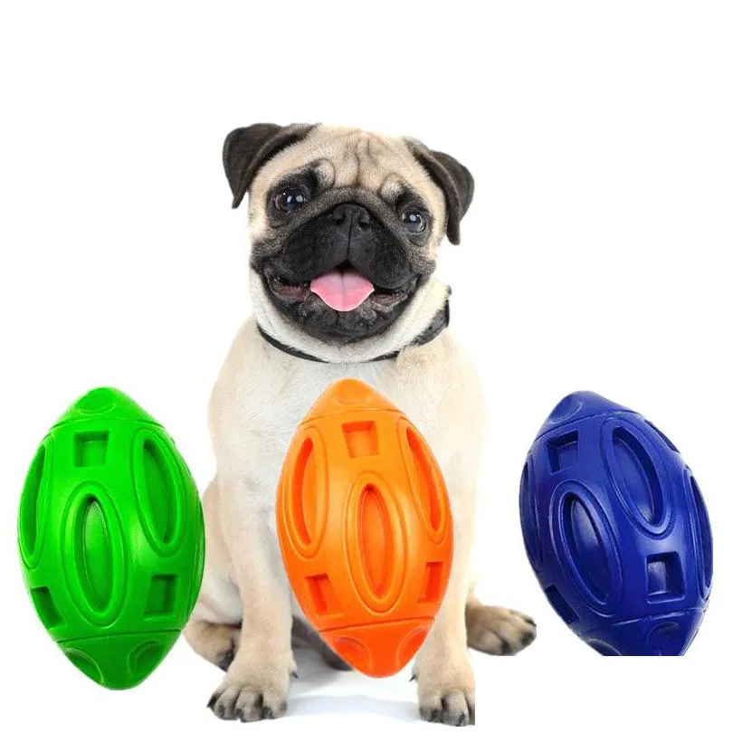 Jouets pour chiens à mâcher durable grinçant pour les mâcheurs agressifs balle à mâcher dure interactive presque indestructible moyenne grande race goutte de Otnht