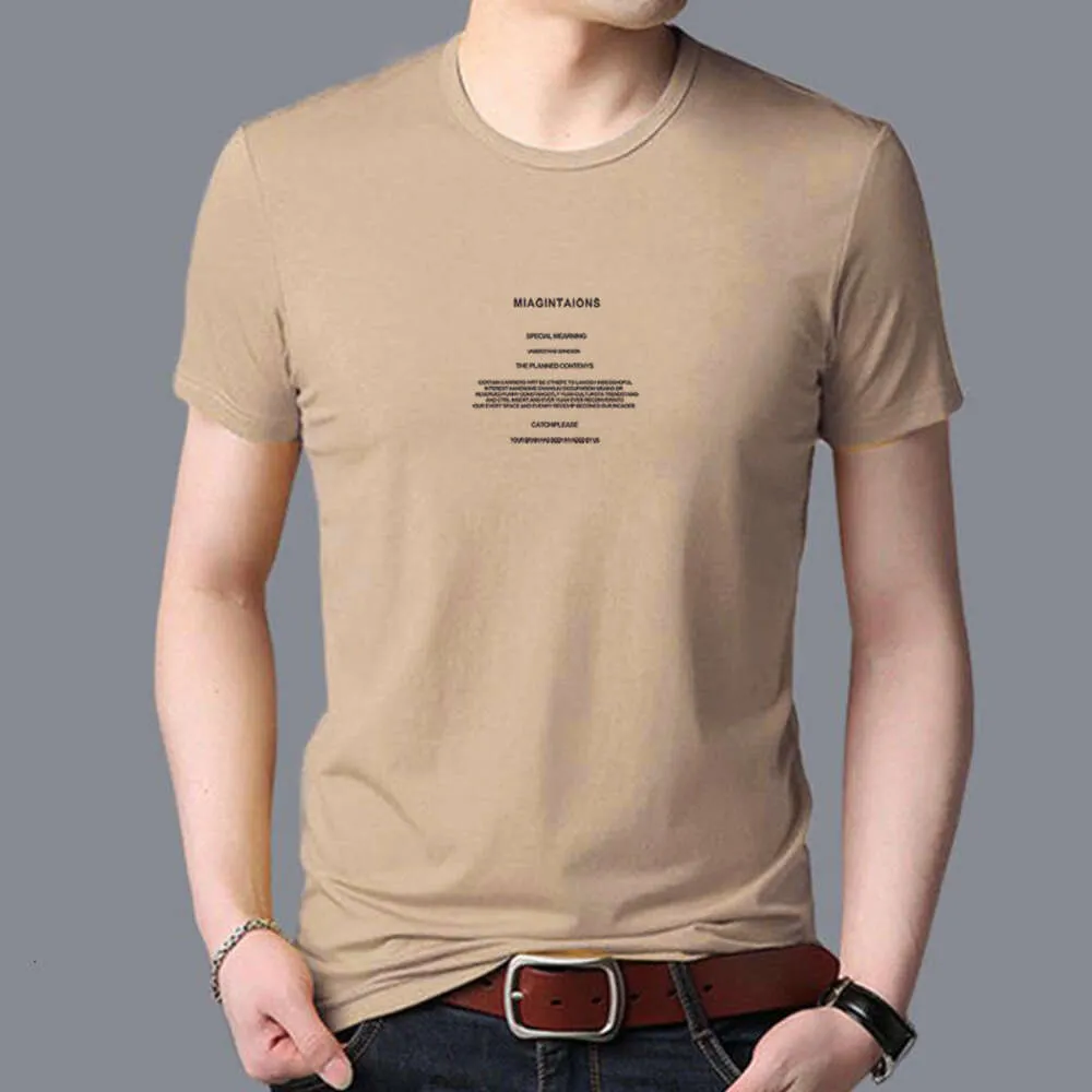 T-shirt blanc à manches courtes pour hommes d'été T-shirt à manches courtes pour hommes Chemise de base Couple Chemise publicitaire Impression par transfert de chaleur Une pièce pour la vente en gros