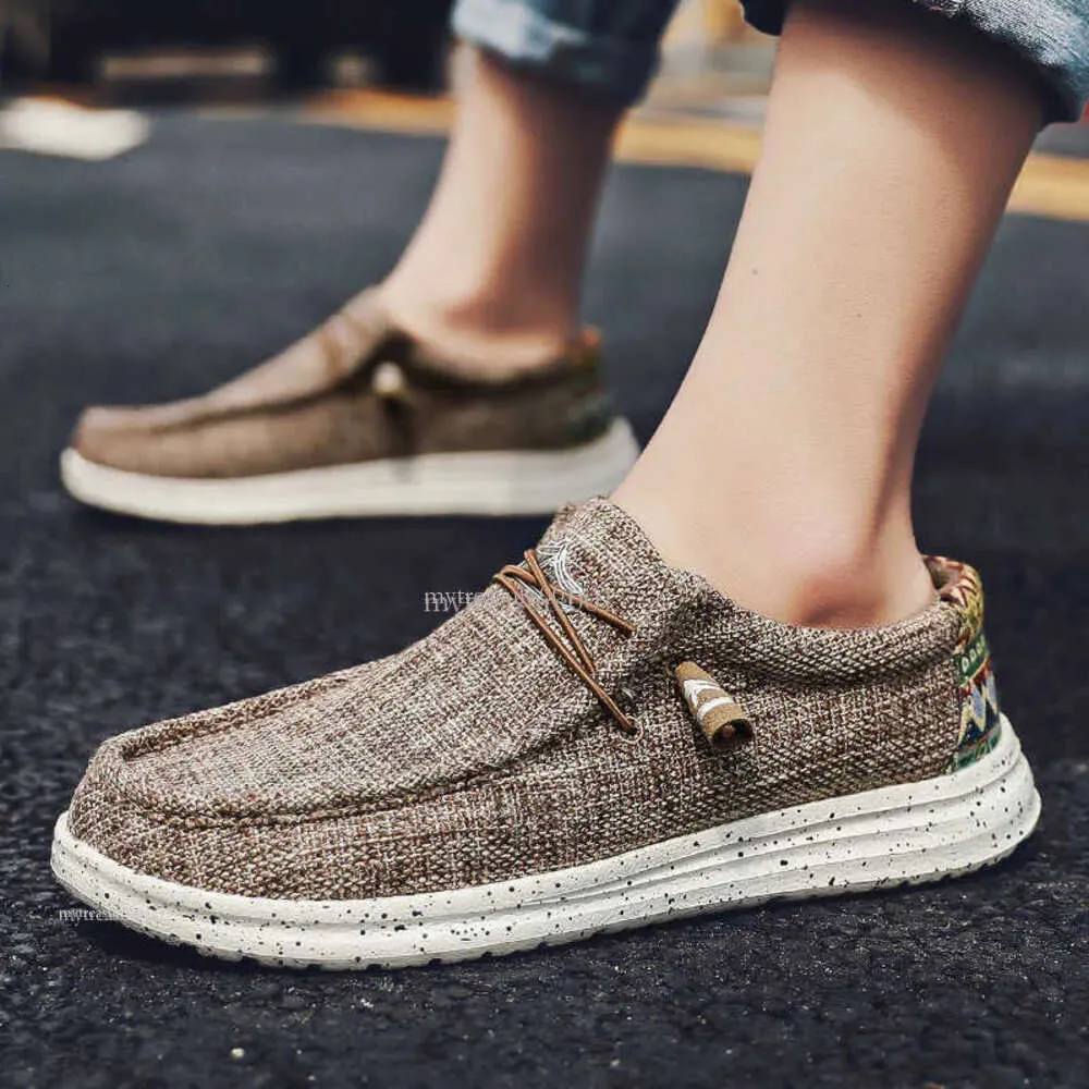 Men's summer canvas slip on shoes hotsell