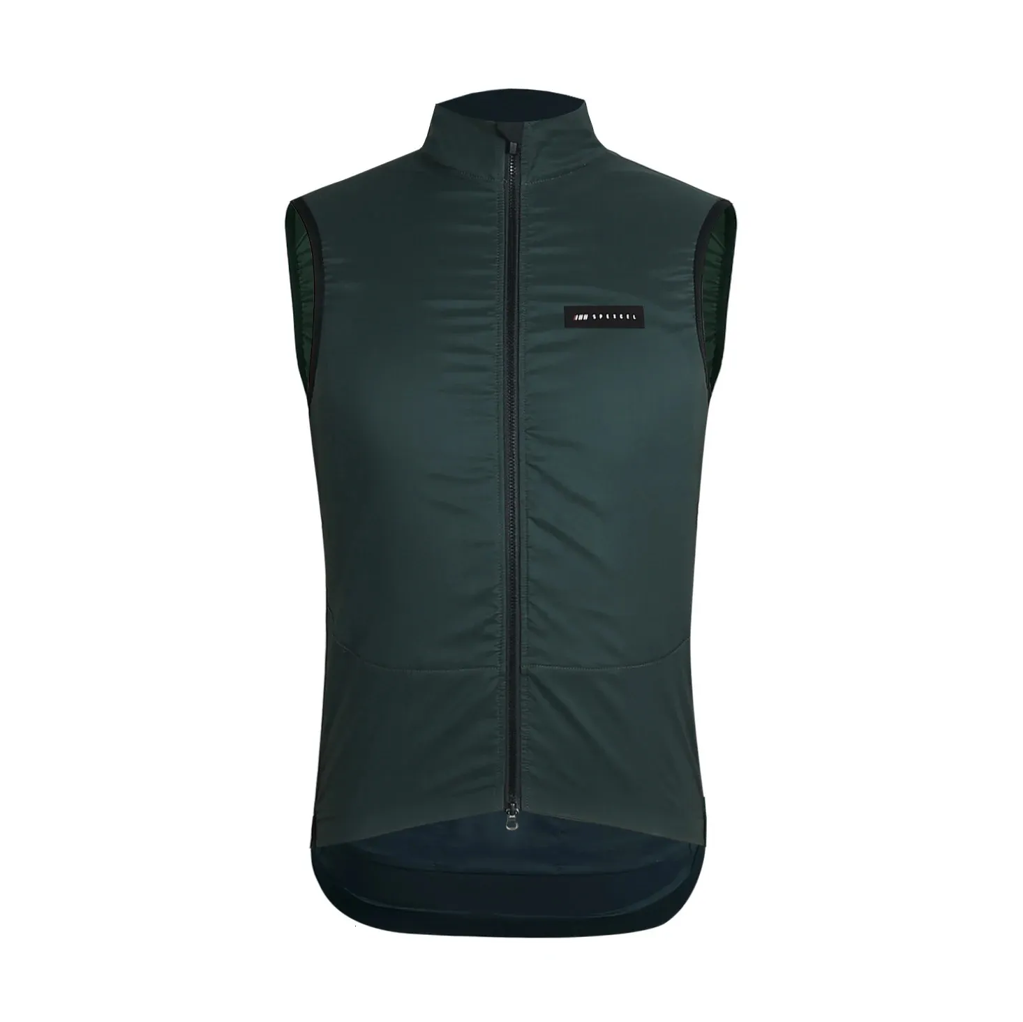 SPEXCEL tout l'hiver coupe-vent et polaire thermique Gilet de cyclisme 2 couches Gilet de cyclisme avec 3 poches arrière 240123