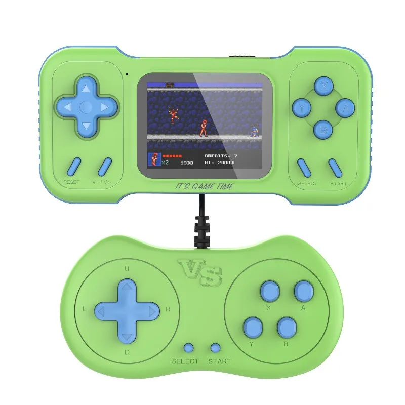 A15 Mini consoles de jeux vidéo portables intégrées à 500 jeux Console de jeu rétro à deux rôles Cadeau d'anniversaire pour enfants et adultes DHL