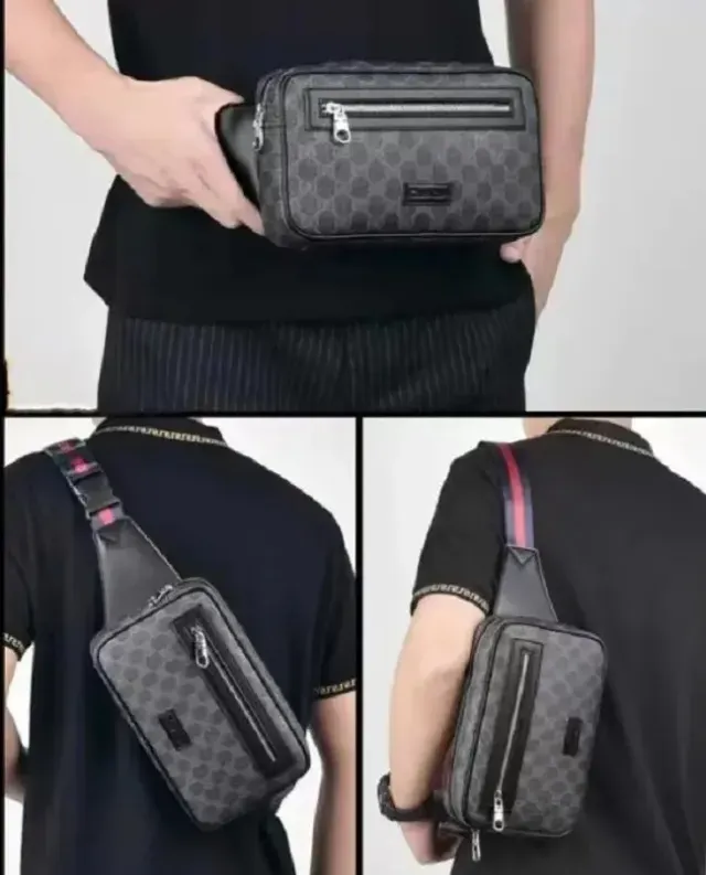 Sac de taille design Bumbag ceinture hommes sac à dos fourre-tout sacs à bandoulière messager hommes sac à main mode portefeuille Fannypack 10A