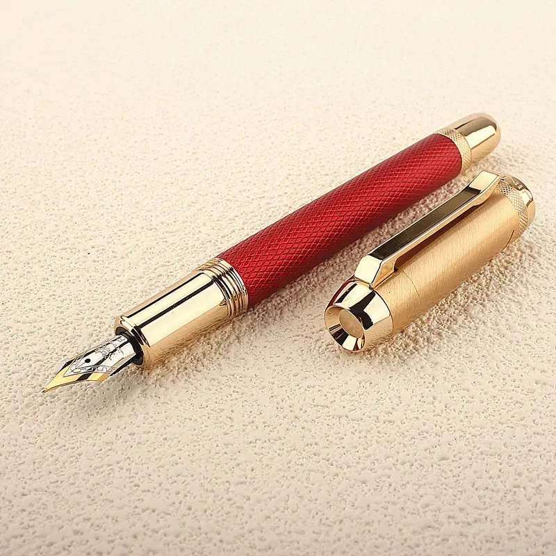 Jinhao 92 Metal Fountain Pen Series Effm nib luxury Writing Ink for Business Office Supplies 240124