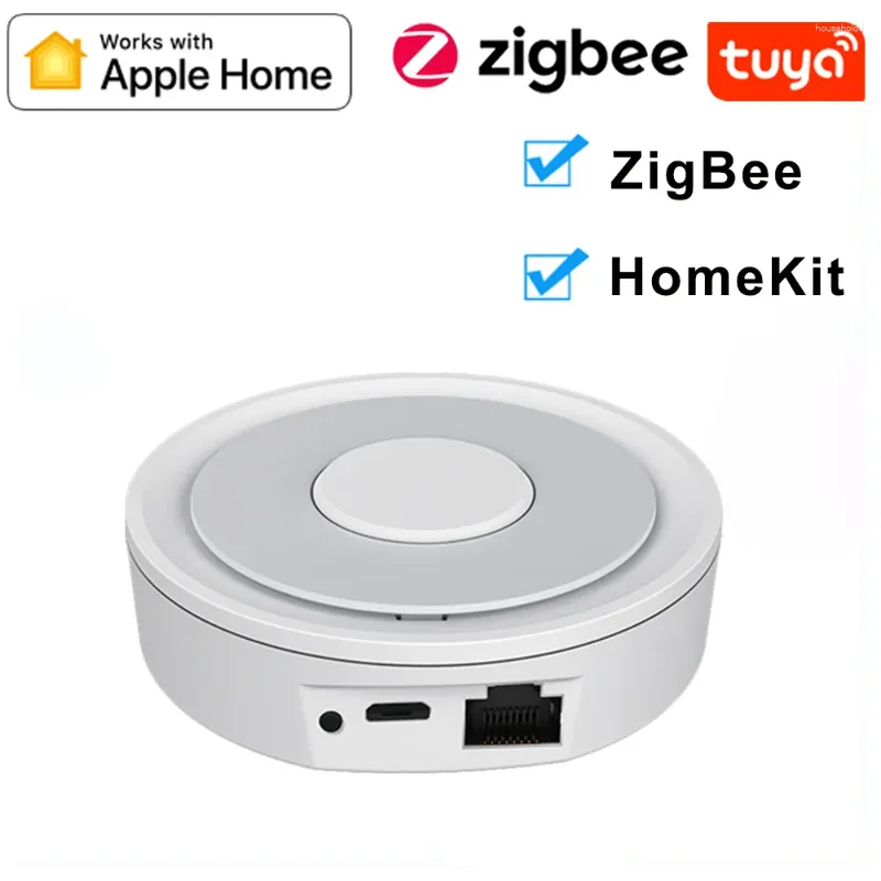 スマートホームコントロールホームキットZigbeeゲートウェイハブブリッジアプリリモートワークスApple Alexa Google Tuya SmartLife