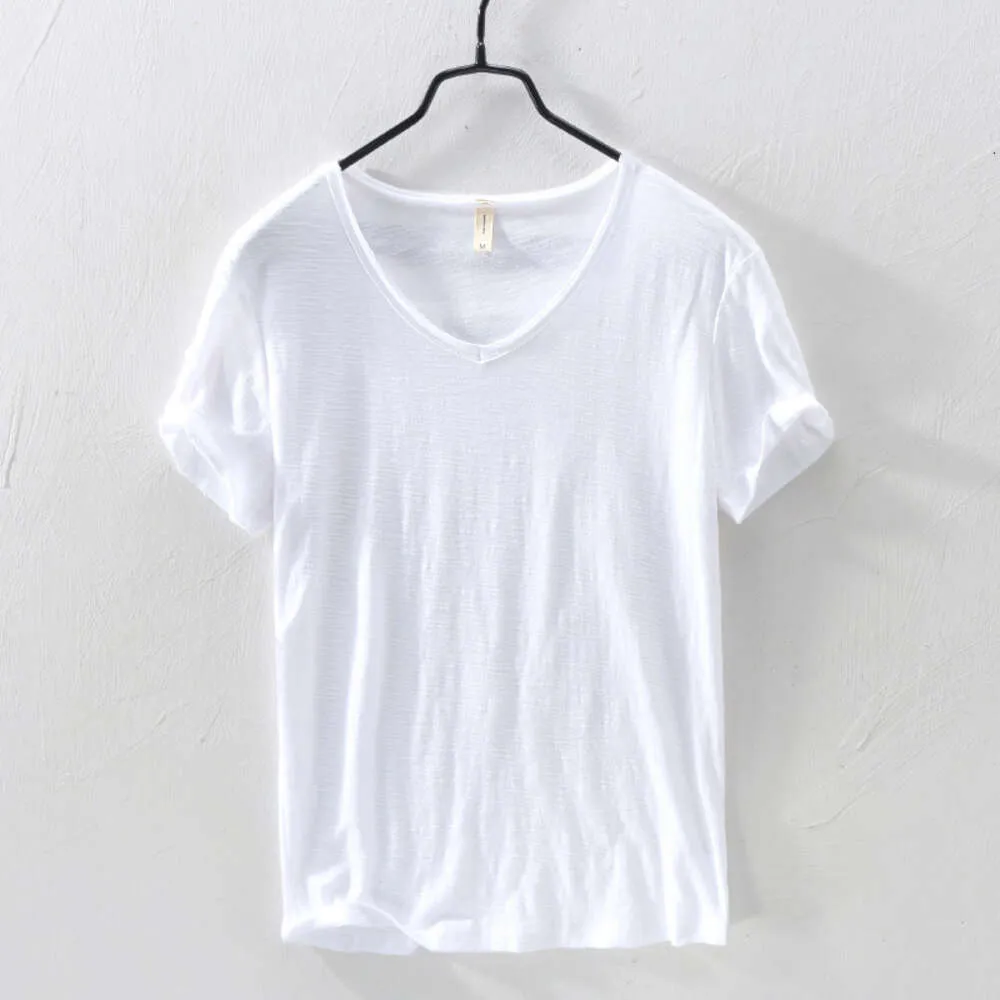 201 New Men's Pure Cotton T-Shirt Summer Summed Sumped Eight Color One Piece One