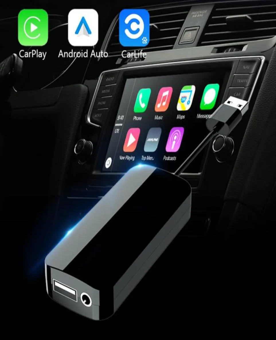Беспроводной ключ CarPlay для Apple Android, автомобильная навигация, мультимедийный плеер, вход wMic, мини-USB, автомобильная игра Stick8548415