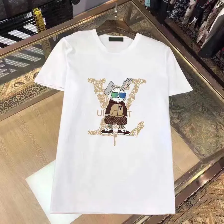 Aziatische maat S-5XL Designer T-shirt Casual MMS T-shirt met monogramprint korte mouw top te koop luxe heren hiphopkleding 078
