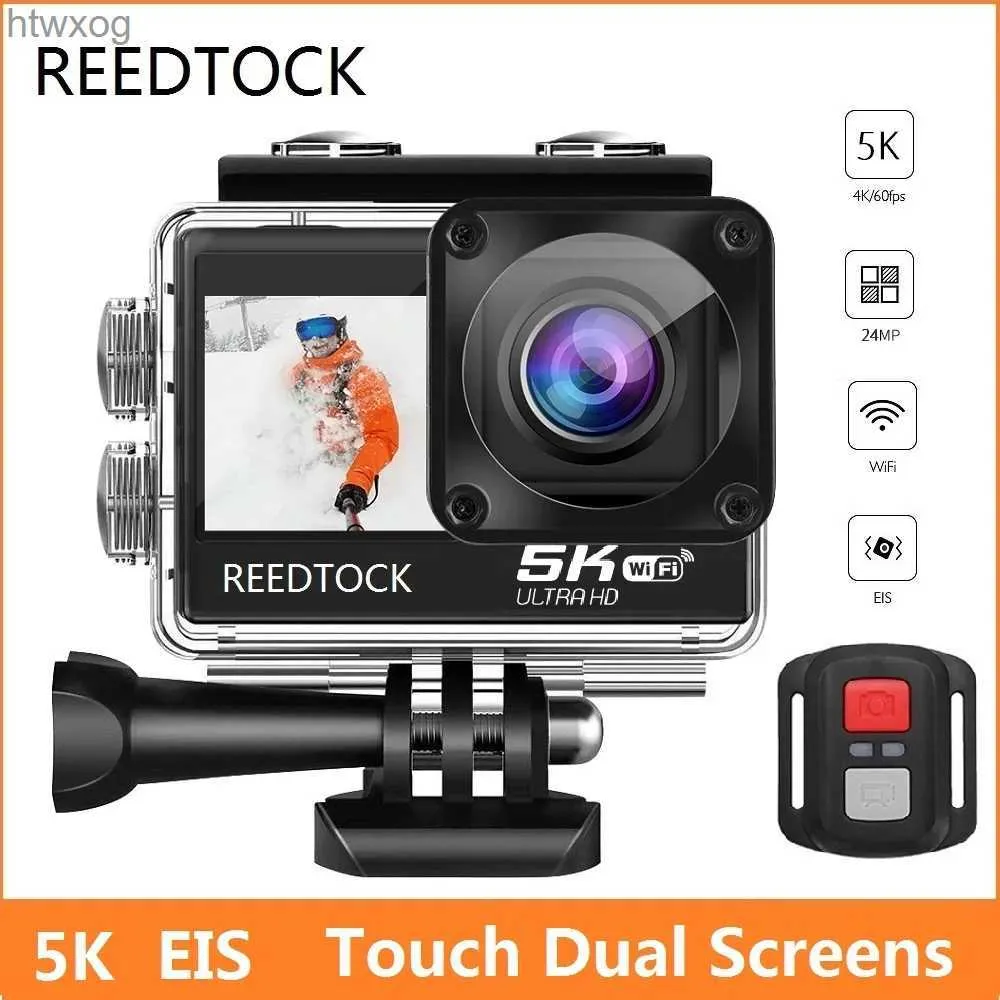 Sport-Action-Videokameras, Action-Kamera, 5K, 4K, 60 FPS, 24 MP, 2.0 Touch-LCD, EIS, Dual-Screen-Fernbedienung, WiFi, wasserdichter Helm, Go Sport S9 Pro Videorekorder YQ240129