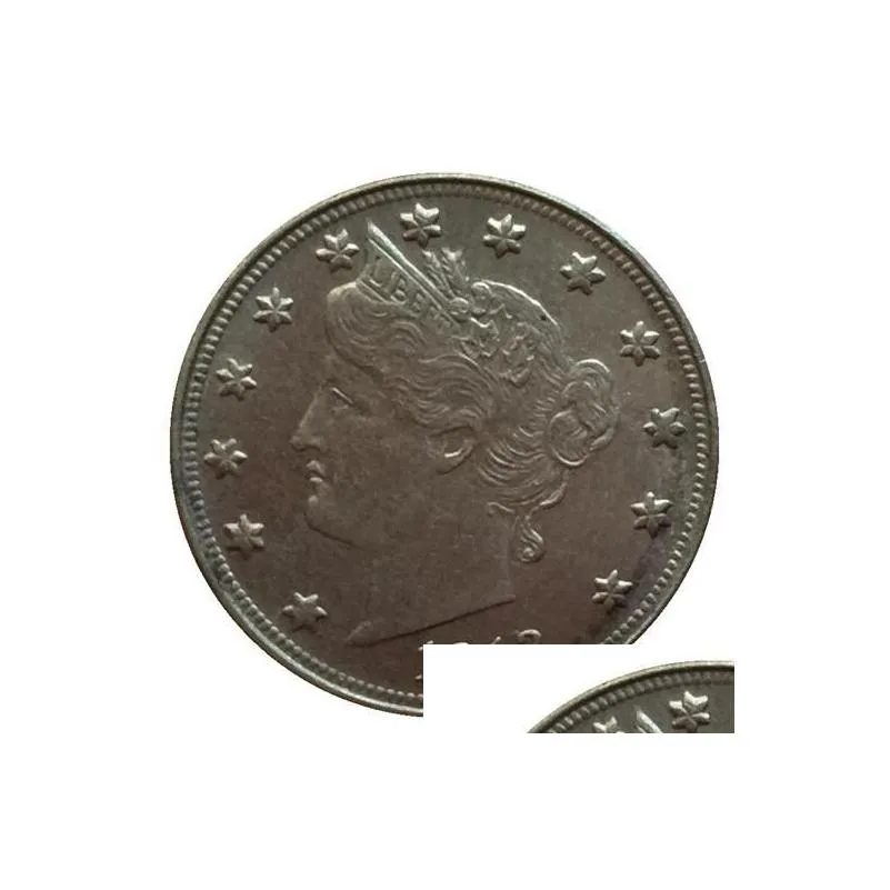 Другие изделия декоративно-прикладного искусства 1913 года, никелевая монета с головой свободы V, копия, Прямая доставка, подарки для дома и сада ot410