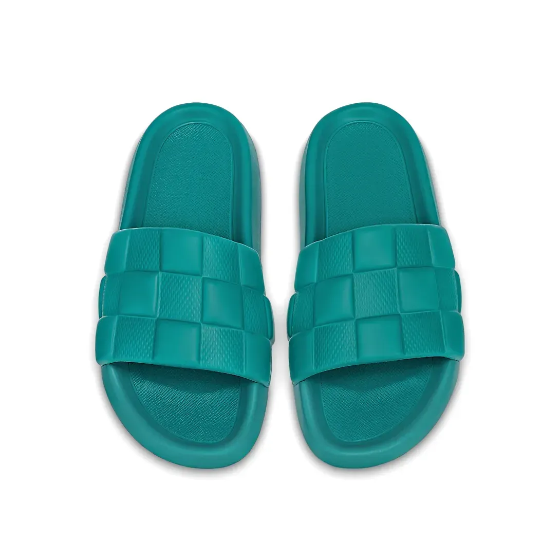 Slide Luxury Designer Woman Woman Sandale di alta qualità cursori estivi Mule sandalo moca