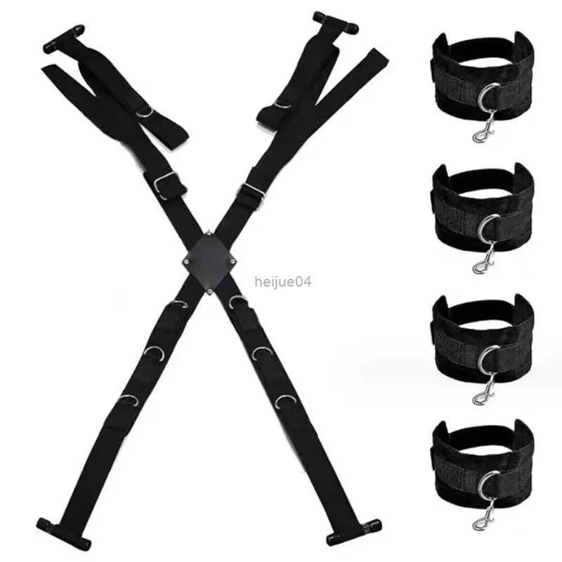 Volwassen Speelgoed Bdsm Sex Restraints Kit Met Deur Bondage Terughoudendheid Bandjes Bdsm Speelgoed Voor Koppels Spreader Bar Voor Sex Game play