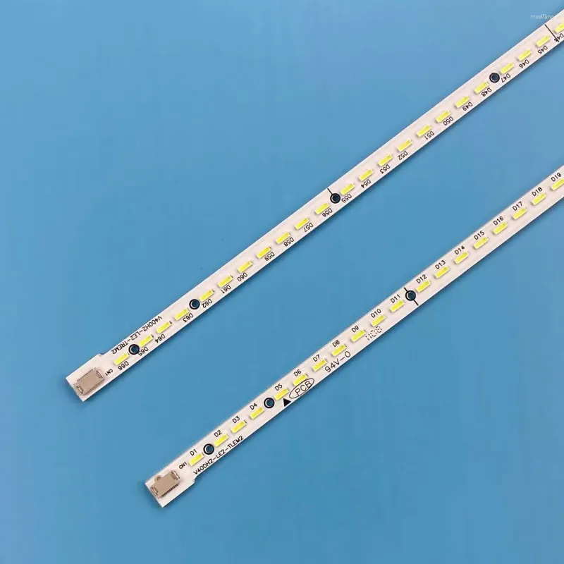 Controles remotos LED Backlight Strip para 40AL800 40EL100C V400HJ2-LE2 E187565 V400H2-LE2-TLEM2 TLEM2 V400H2-LE2-TREM2 TREM1 66LED 453mm