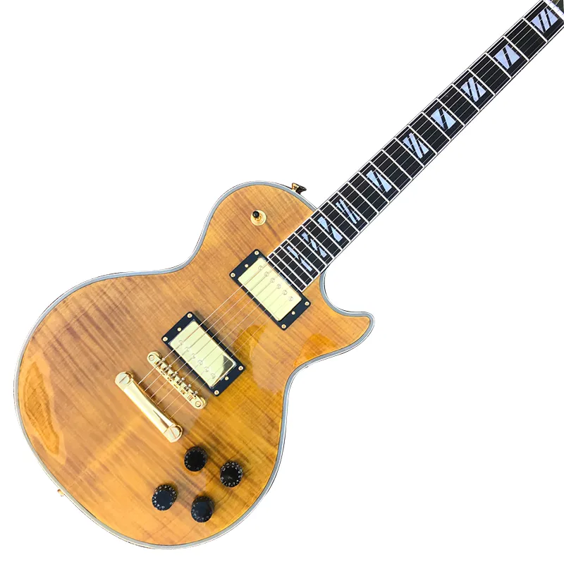 中国製、L Pカスタム高品質のエレクトリックギター、ローズウッドフィンガーボード、ゴールドハードウェア、送料無料2024