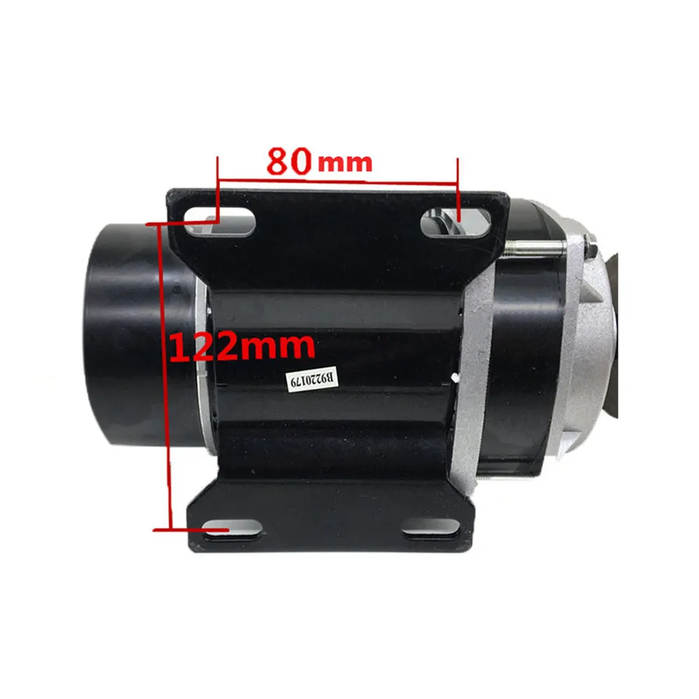 Hongpoe DC Motor My1020 My1120 My1122Zxf450W 600W 650W 48V 36V 24V電気三輪車自転車モーターサイクルモーターDCプーリーギアブラシモーターエンジン