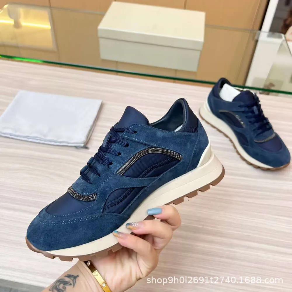 Designer Casual Feng Summer Autumn Reverse Fleece Lightweight Sports Comfortable Thick Sole Dad Women's Shoes