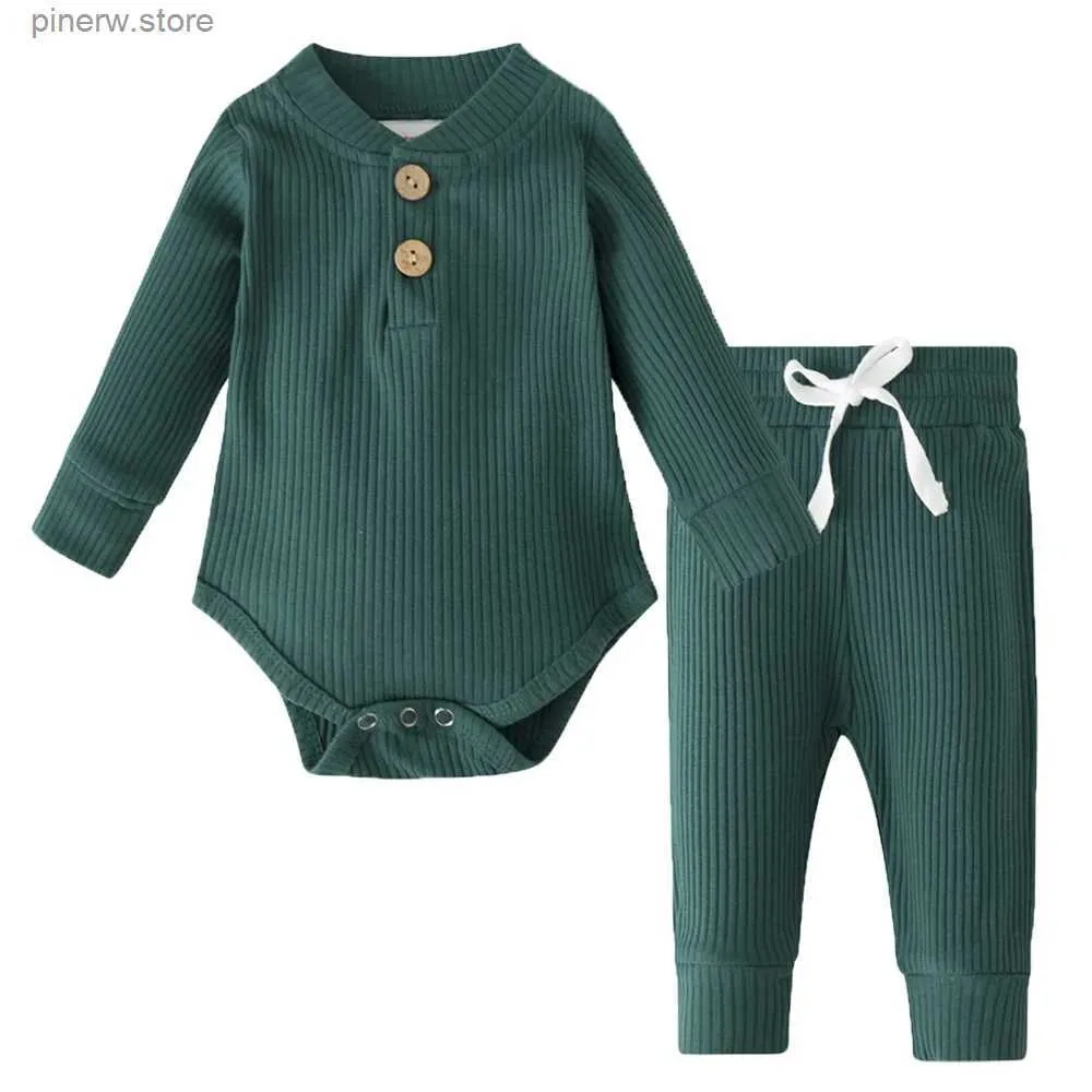 Clothing Sets LZH Spring Newborn Baby Boy Girl Clothes Christmas Bodysuit Romper Tops + Pant 2pcs Sets Long Sleeve Suit Infant Clothing Outfit