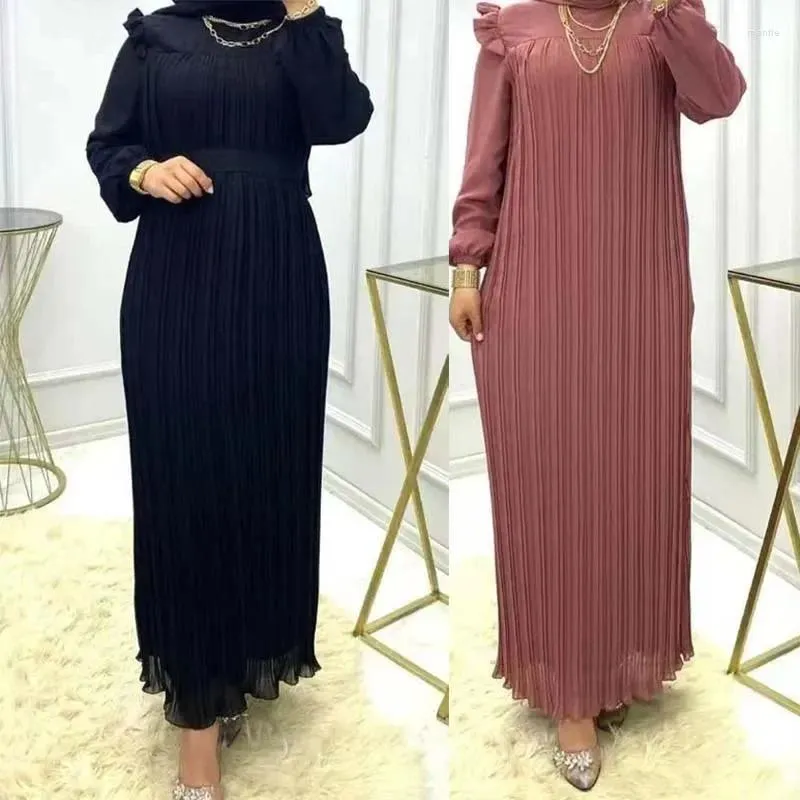 ملابس عرقية نساء مطويات فستان عتيقة الفوانيس الصلبة فانوس أو رقب حزام مسلم أبايا الإسلام